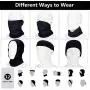 Summer UV Protection Neck Gaiter Scarf Balaclava Breathable Face Cover Scarf