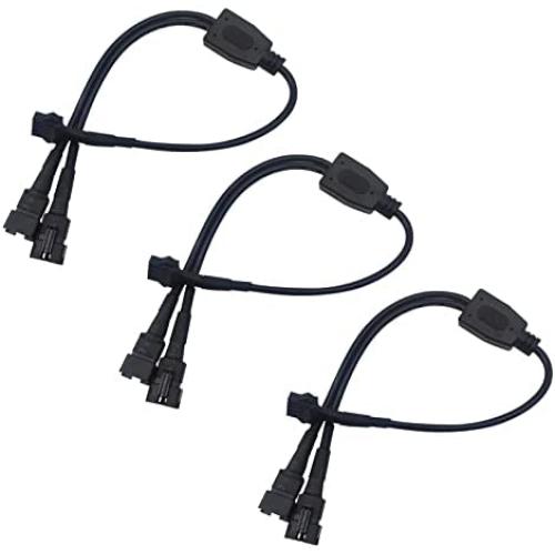 PryEU 3 pièces Câble Diviseur Y 2 Canaux JST SM 4 Broches 24AWG 12/30cm, 1 Femelle vers 2 Mâle pour LED RGB Extensions pour Moto, Voitures, Éclairage Rock PryEU 3 pièces Câble Diviseur Y 2 Canaux JST SM 4 Broches 24AWG 12/30cm, 1 Femelle vers 2 Mâle pour LED RGB Extensions pour Moto, Voitures, Éclairage Rock