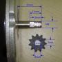 24V DC Permanent Magnet Brush Motor Generator 250W 2750RPM 14A for Wind Turbine Electric Scooter Engine Drive