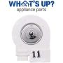 Whats Up? OEM Replacement DA31-00146B Evaporator Fan Motor For Samsung Refrigerator