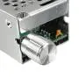 Ochoos New 1PC 12-50V 30A 500W Adjustable Speed Controller DC Brush Motor Speed PWM Controller Adjuster with Control Switch