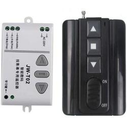 Calvas AC220V Motor Controller Motor Wireless Remote Control Switch System UP/Down/Stop Tubular Motor Controller Forward Reverse