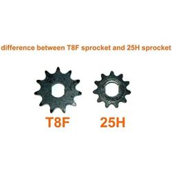 11T 25H Chain Sprocket for Escooter High Speed Brush DC Motor MY1020 Original 11 Teeth Sprocket Mini Gas Scooter Engine Sprockt