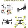 usmile 4 PCS Aluminium Propeller Mount Adapter for DJI FPV Drone Support 5 inch 5042 Propeller Prop with M5 Mounting Hole