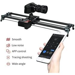 YC Onion Motorized Camera Slider 80cm/31 APP Control Carbon Fiber Loads up to 20kg/ 44.09Lb horizontals Motor Time Lapse Video Camera DSLR Video Movie Photography Camcorder Stabili.