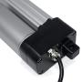 12V Waterproof (450 lbs. / 24 in.) Linear Actuator |IP68M/IP69K Protection for Industrial, Solar Usage | Brushed DC Electric Motor and Stainless-Steel Stroke Rod | Model PA-10-24-450-N-12VDC