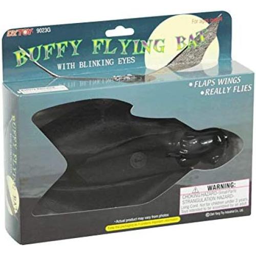 Buffy Flying Halloween Bat - With Blinking Eyes!