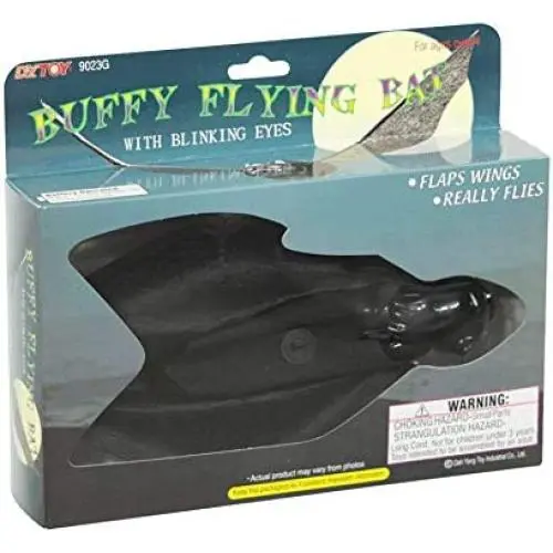 Buffy Flying Halloween Bat - With Blinking Eyes!