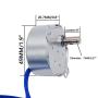 Twidec/Synchronous Motor AC100~127V 50/60HZ Turntable Synchron Motor 4W CW/CCW Electric Motor 2.5-3RPM/MIN TYC-50-2.501