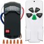 Universal Ceiling Fan Remote Control Kit, Replacement of Harbor Breeze, Hunter, Hampton Bay, with Receiver, 3-Speed, Light Dimmer, for Model FAN-53T 2AAZPFAN-53T FAN-11T KUJCE9103 UC7030T