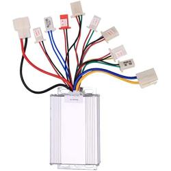 Keenso Electric Bike Brushed Controller, 36V 500W Bicycle Speed Controller Motor Scooter EBike