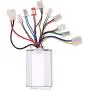 Keenso Electric Bike Brushed Controller, 36V 500W Bicycle Speed Controller Motor Scooter EBike