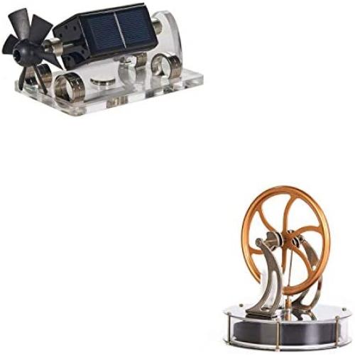 Sunnytech Low Temperature Stirling Engine Motor Solar Magnetic Levitation Model Mendocino Education Model Toy Kit LT001-ST41