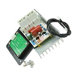 AC 220V 10000W SCR Motor Speed Controller Regulator Governer Voltage Regulator Dimmer Thermostat LED Display for Fan LED Light