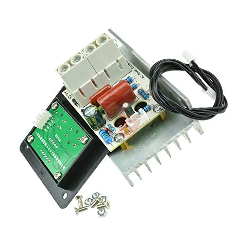 Régulateur de vitesse pour moteur SCR 220V 10000W avec écran LED, gouverneur et thermostat. Régulateur de vitesse pour moteur SCR 220V 10000W avec écran LED, gouverneur et thermostat.