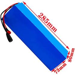 Jieoto 48V Electric Bicycles Battery Pack 48Voits 13.5AH / 15AH Lithium-ion Battery Fit for 200W 250W 350W 500W 750W 800W 1000W Electric Tricycle Motor with 54.6V Charger