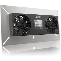 ALORAIR Crawl space Basement Ventilator Fan, VentirPro-S2 with Temperature Humidity Controller, Timing Cycle, Speed Control, for garage, shed, crawl space, basements, 240CFM (Air-out)