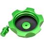 HIAORS CNC Aluminum Gas Fuel Tank Cover Cap with Breather Valve For 50cc 70cc 90cc 110cc 125cc 140cc 150cc 160cc Coolster SSR Pit Dirt Motor Bike Green