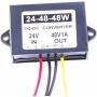DC 24V Step up to 48v Converter Regulator 1A 48W Power Supply Adapter for Motor Car Truck Vehicle Boat Solar System etc.(Accept DC 18-32V Inputs) (1A)