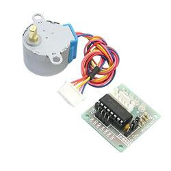 sourcing map Electronics Accessories MCU ULN2003APG Driver Module Controller Board w Stepper Motor