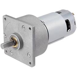 uxcell® 12V DC 150 RPM Gear Motor High Torque Electric Reduction Gearbox Centric Output D Shaft