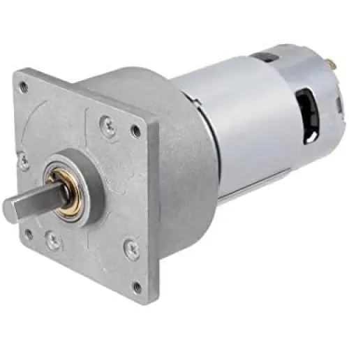 uxcell® 12V DC 150 RPM Gear Motor High Torque Electric Reduction Gearbox Centric Output D Shaft