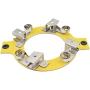 Golf Cart Motor Brush Holder Brush Plate with Springs for 58 or 59 JBS/GE Moter Parts 1994-up 1017948