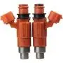 AUTOKAY 4pcs Fuel Injector Flow Matched 68V-8A360-00-00 for Yamaha Outboard 115 HP Marine