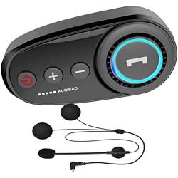 Detachable Motorcycle Helmet Bluetooth Headset, Outdoor Headset, Waterproof Motorcycle Sports Headset, Speaker Hands-Free, Music Call Control, auto-Answer, 60 Hours Playback time System