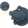 A-Premium Heater Blower Motor with Fan Cage Replacement for Toyota Corolla 2009-2019 Prius 2010-2015 Prius V 2012-2018