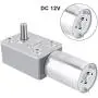 DC 12V Reversible High Torque Turbo Worm Gear Box Reduction Electric Motor(40RPM) DC 12V Reversible High Torque Turbo Worm Gear Box Reduction Electric Motor(40RPM)