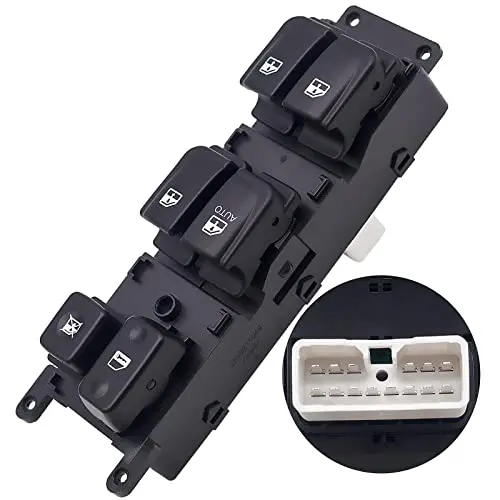 V VELAMEIS Power Window Master Control Switch 93570-3K010 for Hyundai Sonata 2005-2007 Front Driver Side Switch Button Door Lock Switch
