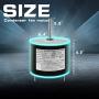 GLAHORSE 5KCP39EGS070S Condenser Motor,OEM Standard Upgraded Replacement Condenser Fan Motor,3905 1/4 HP,208/230V Condenser Fan Motor