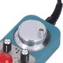 Omabeta Electronic Handwheel, CNC Handwheel Controller Smoothly Operation Resettable for Industrial