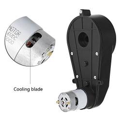 Akozon Wheels Motor Electric Motor Gearbox Drive Engine Ride Universal RS550 Drive Engine Gearbox with 6V Motor for Power Wheels