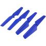 Upgraded Spare Parts Motor Main Blade Propellers Motors Replacement Propellers for Syma X5 X5C X5S X5SC X5SW RC Quadcopter Mini Drone Toy (Blue)