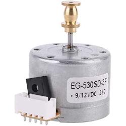 Sara-u EG530SD-3F DC5-12V 3-Speed 33/45/78 RPM Metal Turntables Motor for Record Player