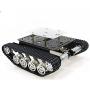 Processional Shock Absorption Robot Tank Car Chassis with DC Encoder Motor for Arduino / Raspberry Pie, Tracked Suspension Absorbing Vehicle, Remote Control Track Crawler Damping Vibration Caterpillar