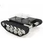 Processional Shock Absorption Robot Tank Car Chassis with DC Encoder Motor for Arduino / Raspberry Pie, Tracked Suspension Absorbing Vehicle, Remote Control Track Crawler Damping Vibration Caterpillar