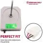ENTERPARK 4681JB1029A Evaporator Fan Motor for Whirlpool Refrigerator for LG Replace EAU60694507 AP5602357