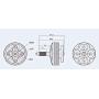 Vehicles-OCS New 4PCs T-Motor LF 4024 2450KV Brushless Motors FPV Racing Motor Violent 4024 Motors for Mini FPV RC Micro Drone DIY Accessory