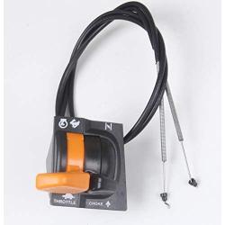 BH-Motor New Throttle Choke Cable Control Assembly For JOHN DEERE AM140333 X300 X304 X305R X310 X320 X324 X340 X360 X500 X530 X534