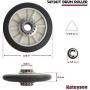 4392065 Dryer Repair Kit with 341241 Drum Belt 691366 Idler Pulley 349241T Roller By Kotoysoo For Kenmore, Whirlpool Dryer – Replaces: AP3131942, AP3098345, AP6010582, WP691366