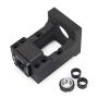 Ballscrew Stepper Motor Mounting Bracket Iron Integrated Fixed Seat Support Fixing Base 57mm for Nema23 Stepper Motor Servo Motor with BK12 Bearing Diameter 12mm