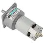 DC12V/24V 35W Mini DC Gear Motor Metal Speed Adjustable Large Torque Motor CW/CCW(12v 100rpm)