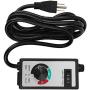 Kuuleyn Fan Speed Controller,Variable Adjuster Electronic 120v 1500w 15a Us Plug 2 Meter Cord Easy to Operate for Lights, Fans, Electric Tools, Massagers, Pumps, Etc.
