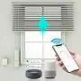 QUOYA Smart Electric Chain Blinds Motor, WiFi Roller Blind Driver, Compatible with Alexa Google Home Voice Control, Tuya Smart Life App (MC08, One Motor) (MC08, One Motor)