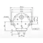 Synchronous Motor 100 VAC 4 Poles CCW (50SM16-492S)