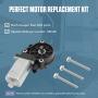 RV Step Motor 676061 Motor Replacement Kit with 3 Screws Compatible with Kwikee Part Number 1101428, RV Stair Entry Step Gear Motor, 676061 Step Motor Replacement Kit