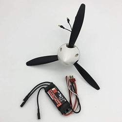 Parts & Accessories 9060 9x6x3 Blade Propeller with Motor ESC Power System for RC Airplane DIY - (Color: Pro Spin Motor esc 3)